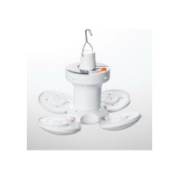 Кемпинговый фонарь СИМАЛЕНД 30 Вт, 2200 mAh, от солнечной батареи, от USB 11x13.5 см 5926373