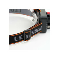 Налобный аккумуляторный фонарь СИМАЛЕНД Р50, 1200 мАч, 3 режима, zoom, индикатор заряда, USB 7487105