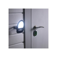 Уличный светильник СИМАЛЕНД с датчиком движения, поворотный, настенный 10 Вт, 49 LED, 6500К 5120442