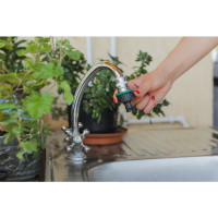 Насадка для полива СИМАЛЕНД коннекторы 1/2", 1/2" с аквастопом, штуцер 1/2"-3/4" 150916