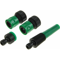 Насадка для полива СИМАЛЕНД коннекторы 3/4", 3/4" с аквастопом, штуцер 1/2"-3/4" 1762423