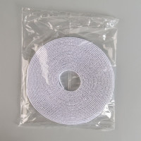 Антимоскитная сетка на окна СИМАЛЕНД 150x150 см, крепление на липучку, белая 4597733