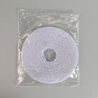 Антимоскитная сетка на окна СИМАЛЕНД 150x180 см, крепление на липучку, белая 4597734