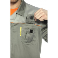 Халат СОЮЗСПЕЦОДЕЖДА Профессионал темно-серый/светло-серый, р. 64-66, рост 182-188 2000000017358