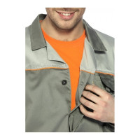 Халат СОЮЗСПЕЦОДЕЖДА Профессионал темно-серый/светло-серый, р. 64-66, рост 182-188 2000000017358