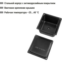 Коробка протяжная TDM ELECTRIC ОП металлическая У-995 IP31 грунт., без уплотнителя AQ1404-3995