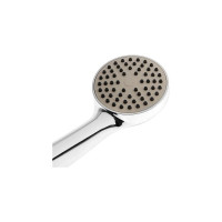 Душевая лейка Zein Z0109, средняя, 1 режим, пластик, хром 5482422