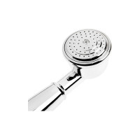 Душевая лейка Zein Z402, пластик, 1 режим, хром 5482400