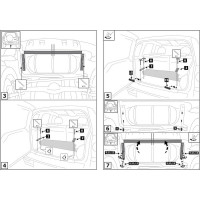 Фаркоп разборный Chevrolet Niva 2002-2020/Lada Niva 2123 2020-2021/Niva Travel 2021-н.в., шар A BERG F.6016.001