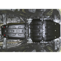 Защита картера АвтоБроня ч.1 Lexus LX III 2007-2021/Toyota Land Cruiser 200 07-15, st 2mm 111.05713.3