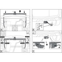 Фаркоп под квадрат Lada Largus SW/Furg 12-/Largus Cross SW 14- BERG F.6017.005