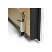 Дверной стопор LOCKLAND цвет матовый никель 7116044