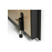 Дверной стопор LOCKLAND цвет черный 7116045