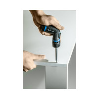 Отвертка со сменными битами HOEGERT TECHNIK с редуктором 1:5, с поворотной рукояткой HT1S216