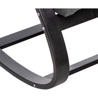 Кресло Leset Милано, Венге текстура, ткань Малмо 95 6760-7403