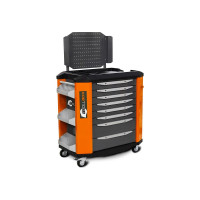 Инструментальная тележка Toollbox с экраном серии premium ТВР-8 RAL 2008