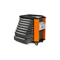 Инструментальная тележка Toollbox с экраном серии premium ТВР-8 RAL 2008