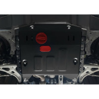 Защита картера и КПП АвтоБроня Chevrolet Equinox V - 2.0 III рестайлинг 20-, сталь 111.01031.1