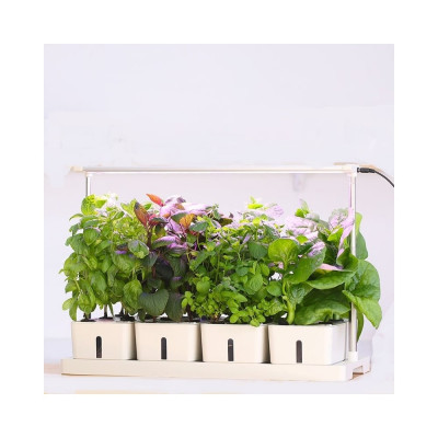 Интеллектуальная комбинированная плантация на 20 мест Green Helper с автополивом и умной подсветкой GZ306-20