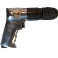 Пневмодрель с быстрозажимным патроном Yoshi 10 мм D817 KL 10 мм МБ000011581