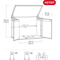 Ящик-шкаф Keter PREMIERE JUMBO 255854