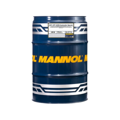Трансмиссионная жидкость MANNOL ATF AG52, синтетическая, 60 л 1341