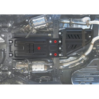 Защита КПП АвтоБроня Lexus LX III 2007-2021/Toyota LC 200 2007-2015 2015-, st 2mm 111.09507.1