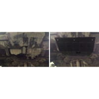ЗК+КПП Hyundai Avante 2011-2014/Elantra 2011-2014 2014-2016, сталь 2 мм АвтоБроня 111.02351.1