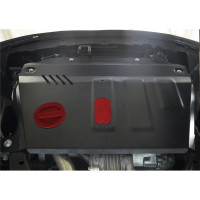 ЗК+КПП Chevrolet Captiva 2012-2015 2015-н.в./Opel Antara 2012-2015, st 2mm АвтоБроня 111.04216.1