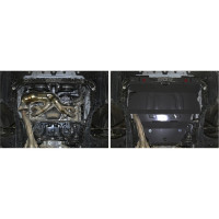 Защита картера Big для Subaru Legacy 2010-2015/Outback 2010-2015, st 2mm АвтоБроня 111.05408.1