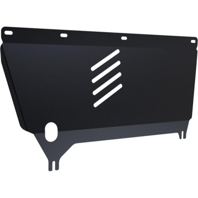 ЗК+КПП Citroen C3 Picasso 2009-2012/Peugeot 207 2006-2013, сталь 2 мм АвтоБроня 111.01202.1