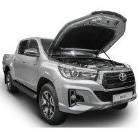 Газовые упоры капота АвтоУпор для Toyota Fortuner II 2017-2020 2020-н.в./Hilux VIII 2015-2020, 2 шт., UTOFOR011