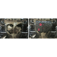ЗК+КПП Geely Emgrand 7 2016-2018/Emgrand EC7 2011-2016/Vision 2008-2011 АвтоБроня st 2mm 111.01902.1