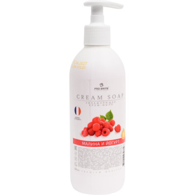 Жидкое крем-мыло Pro-Brite Cream Soap Малина и йогурт 0,5 л 1606-05