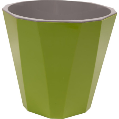 Кашпо со вставкой Martika Палермо 3.6 л, оливковое С317ОЛВ