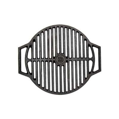 Чугунная решетка гриль Davr Metall круглая диаметр 425мм решетка(круг)425