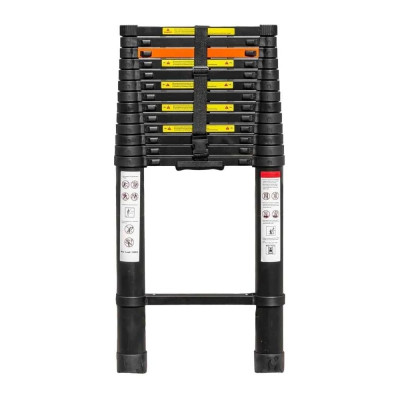 Телескопическая алюминиевая бытовая лестница ROCKFORCE 5.4 м RF-UP540