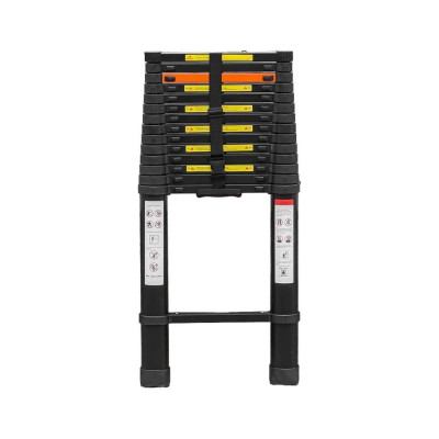 Телескопическая алюминиевая бытовая лестница ROCKFORCE 5.8 м RF-UP580
