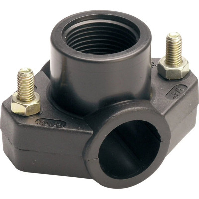 Соединение для двух ПЭ шлангов 1" с резьбой 3/4" GF 2325