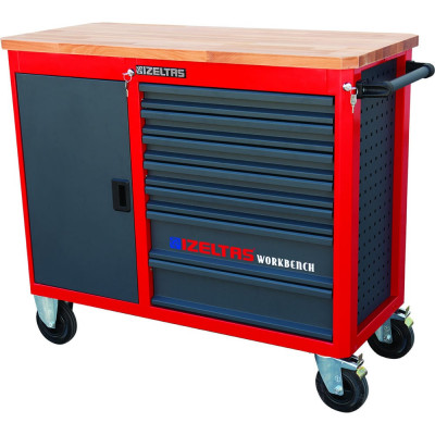 Передвижной верстак с инструментами IZELTAS WORKBENCH 7 ящиков 13000005378