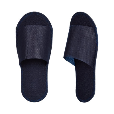 Одноразовые тапочки ООО Комус стандарт, спанбонд, подошва ппэ 4 мм, 150 пар/уп, синий 1561118