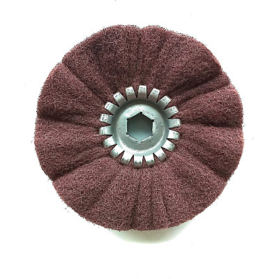 Круг нетканный для сатинирования Toyev NPB 150х19/6x40мм 4слоя,Brown, A/F 005643