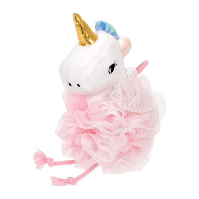 Мочалка для нежной и чувствительной кожи Банные Штучки "Единорожка", 17x12 см, soft, для бани и сауны 40378