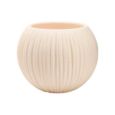 Кашпо bmc КШ-4427 "Сфера Мини" d-12см, h-10см, 0,3 л, Кремовый 069721