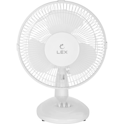 Настольный вентилятор LEX LXFC 8378 белый LXFC8378