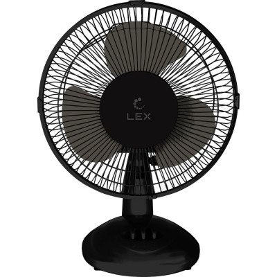 Настольный вентилятор LEX LXFC 8379, черный LXFC8379