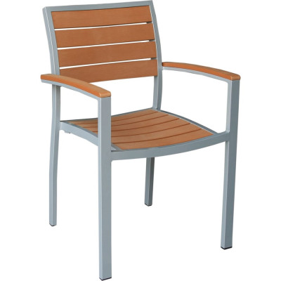 Кресло садовое ЛИССАБОН полидерево/алюминий, тик ООО "Фотон" Konway KN-8250 3003