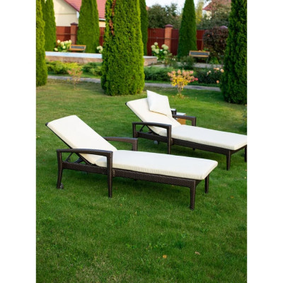 Подушка/матрас МАУИ для шезлонга 195x60 см, бежевая ООО "Фотон" Konway KN-4115