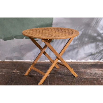 Стол из акации JOYGARDEN OXFORD 90 см складной 31902