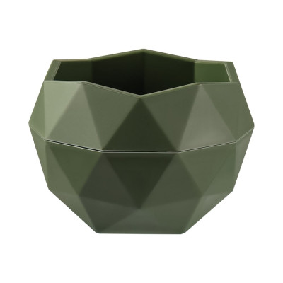 Кашпо bmc Топаз КШ 3038 теплая хвоя d12.3см, h10см, 500мл 071087